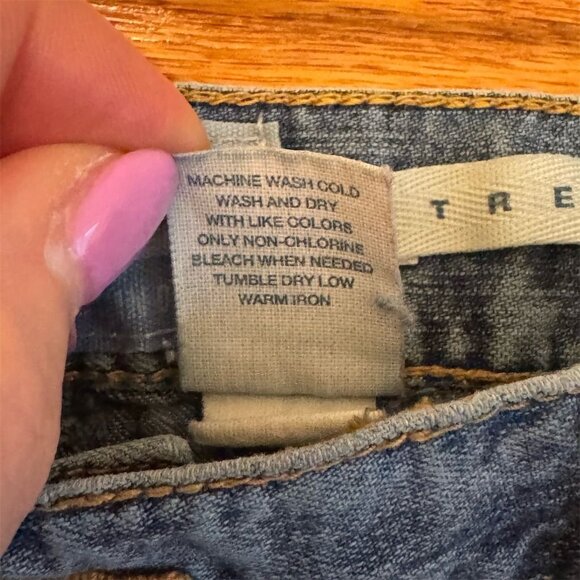 Old Navy Women's Blue Denim A-Line Knee Length Skirt Size 10 Casual - Picture 7 of 7